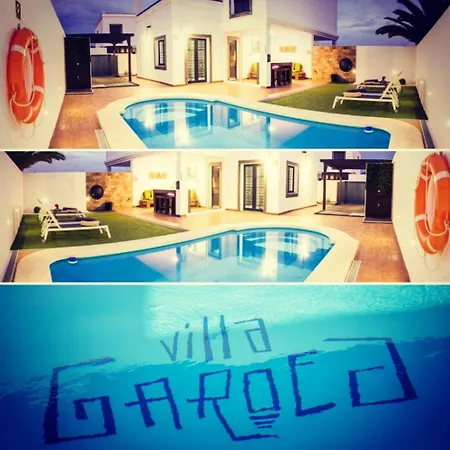 Villa Elegant Playa Blanca: Poolside Retreat