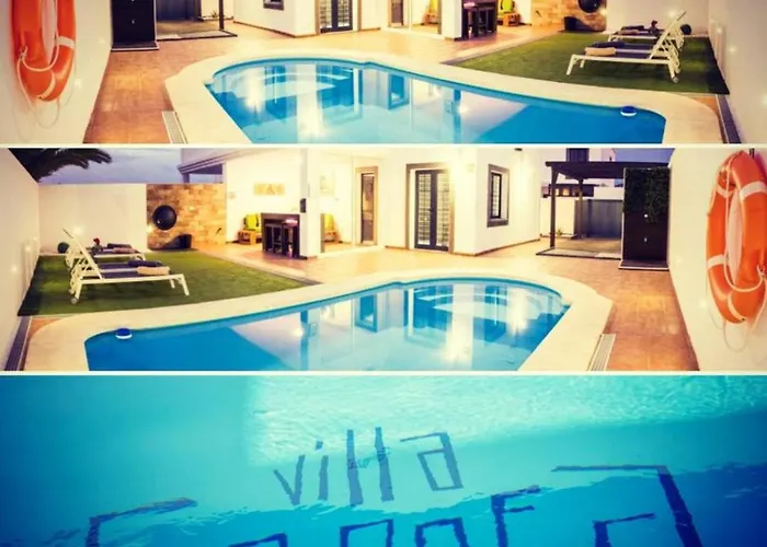 Villa Elegant Playa Blanca: Poolside Retreat